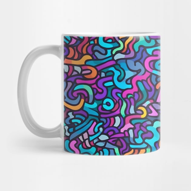 Psychedelic style with vibrant colour by AestheticsArt81